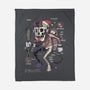 Krampus Anatomy-none fleece blanket-Firebrander