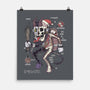 Krampus Anatomy-none matte poster-Firebrander