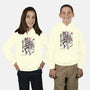 Krampus Anatomy-youth pullover sweatshirt-Firebrander