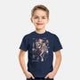 Krampus Anatomy-youth basic tee-Firebrander