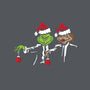Christmas Fiction-womens v-neck tee-jrberger