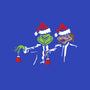 Christmas Fiction-womens v-neck tee-jrberger