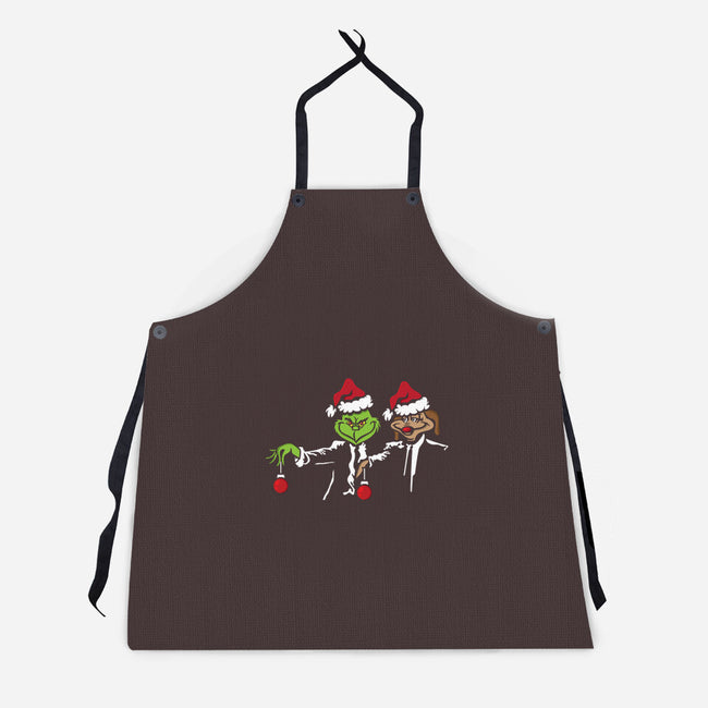 Christmas Fiction-unisex kitchen apron-jrberger