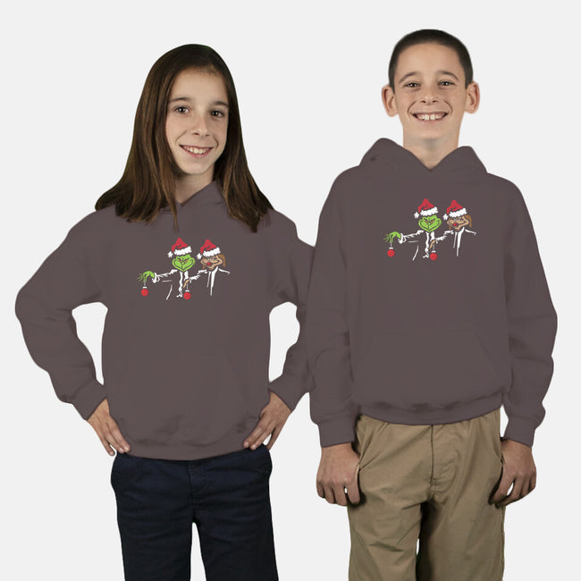 Christmas Fiction-youth pullover sweatshirt-jrberger