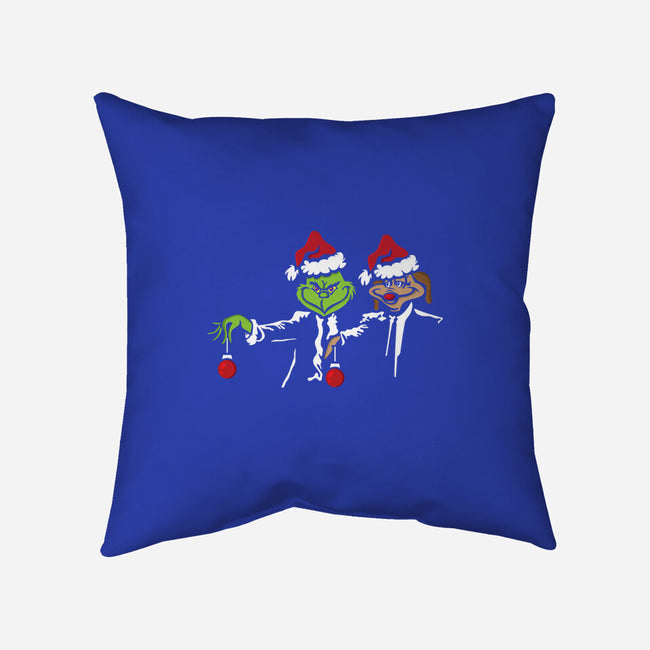 Christmas Fiction-none removable cover w insert throw pillow-jrberger