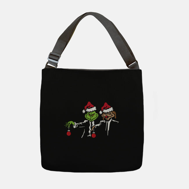 Christmas Fiction-none adjustable tote-jrberger