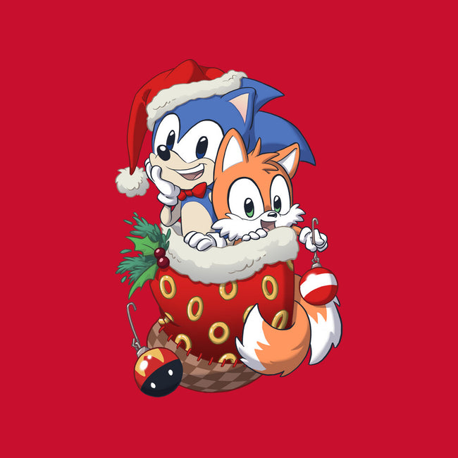 Stocking Stuffer Hedgehog-none stretched canvas-DoOomcat