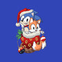 Stocking Stuffer Hedgehog-womens v-neck tee-DoOomcat