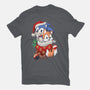 Stocking Stuffer Hedgehog-mens heavyweight tee-DoOomcat