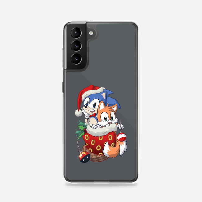 Stocking Stuffer Hedgehog-samsung snap phone case-DoOomcat