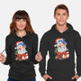 Stocking Stuffer Hedgehog-unisex pullover sweatshirt-DoOomcat