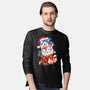Stocking Stuffer Hedgehog-mens long sleeved tee-DoOomcat