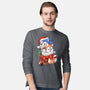 Stocking Stuffer Hedgehog-mens long sleeved tee-DoOomcat