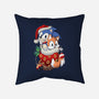Stocking Stuffer Hedgehog-none removable cover w insert throw pillow-DoOomcat