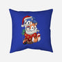 Stocking Stuffer Hedgehog-none removable cover w insert throw pillow-DoOomcat