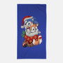 Stocking Stuffer Hedgehog-none beach towel-DoOomcat