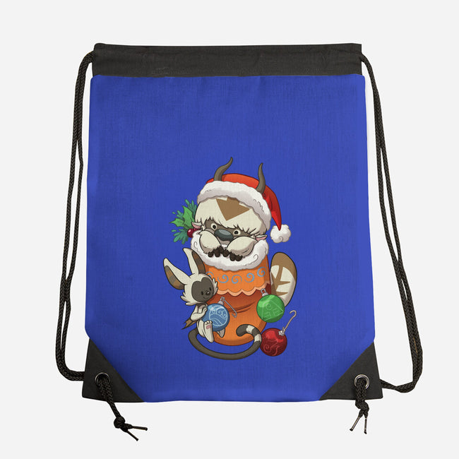 Stocking Stuffer Elemental-none drawstring bag-DoOomcat