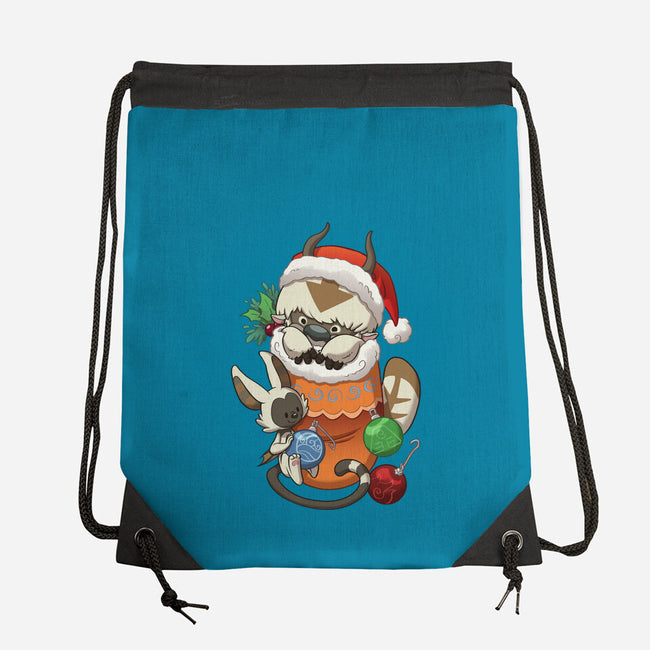 Stocking Stuffer Elemental-none drawstring bag-DoOomcat