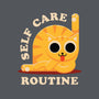 Self Care Routine-none matte poster-zawitees