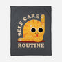 Self Care Routine-none fleece blanket-zawitees