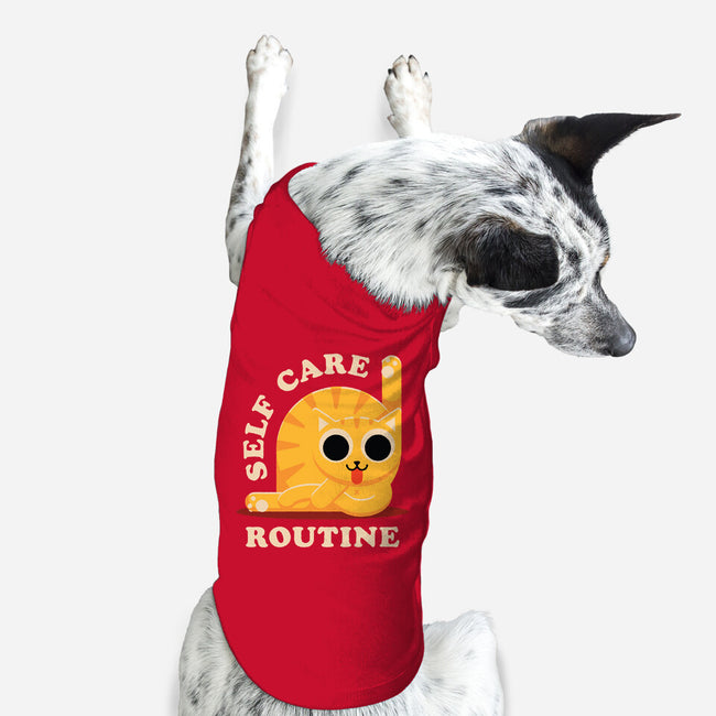 Self Care Routine-dog basic pet tank-zawitees