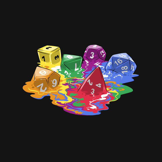 Melting Dice-unisex pullover sweatshirt-zascanauta