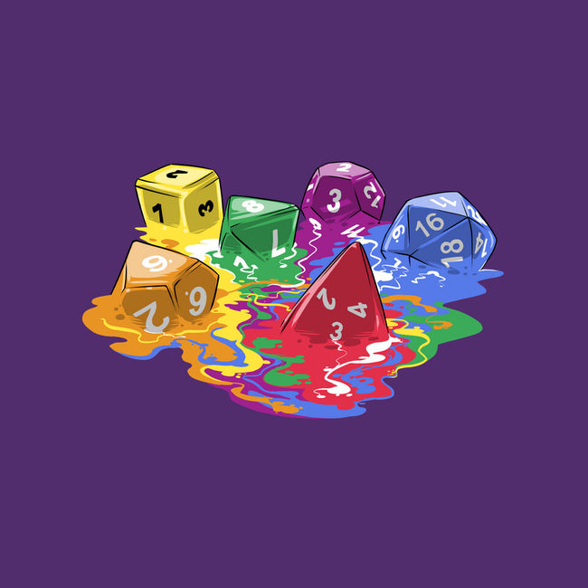 Melting Dice-unisex pullover sweatshirt-zascanauta