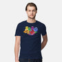 Melting Dice-mens premium tee-zascanauta