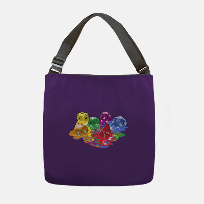 Melting Dice-none adjustable tote-zascanauta