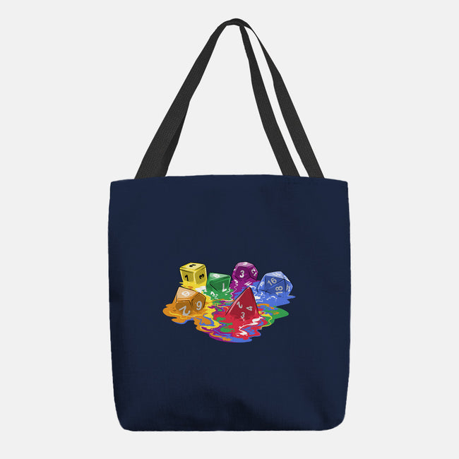 Melting Dice-none basic tote-zascanauta