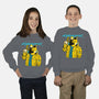 Cyberpurr-youth crew neck sweatshirt-Hafaell