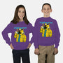 Cyberpurr-youth crew neck sweatshirt-Hafaell