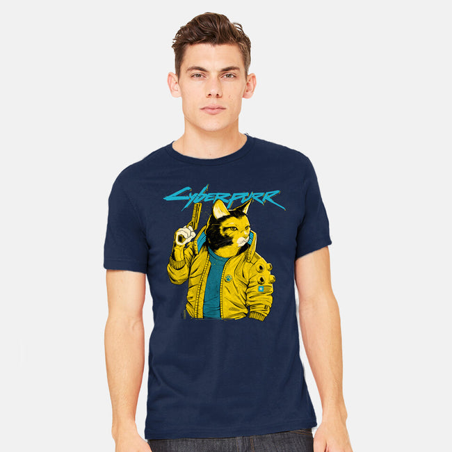 Cyberpurr-mens heavyweight tee-Hafaell