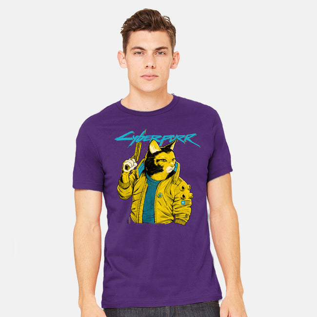 Cyberpurr-mens heavyweight tee-Hafaell