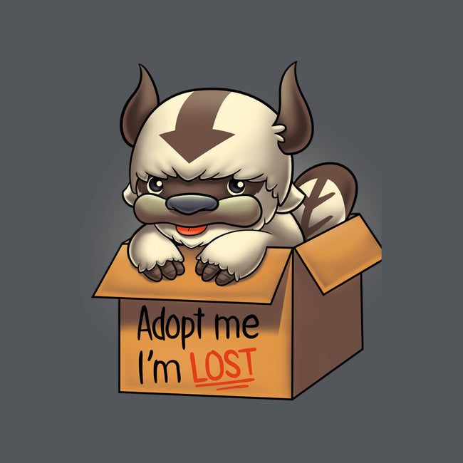 Adopt Appa-none non-removable cover w insert throw pillow-Typhoonic