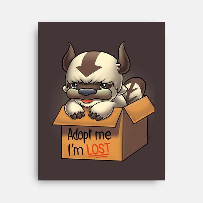 Adopt Appa-none stretched canvas-Typhoonic
