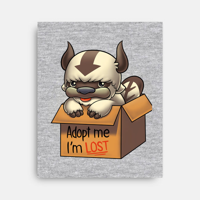 Adopt Appa-none stretched canvas-Typhoonic