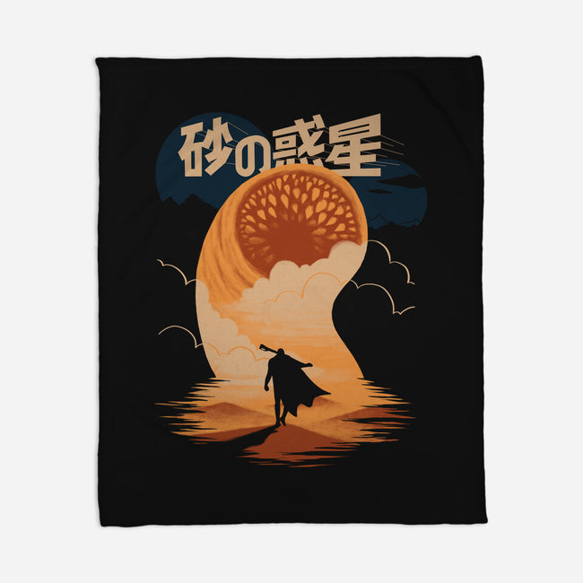 Japanese Dune-none fleece blanket-estudiofitas