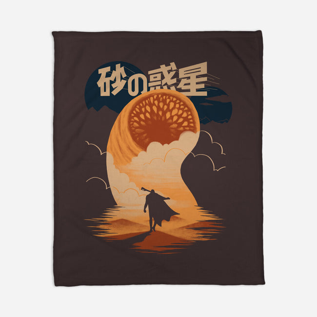 Japanese Dune-none fleece blanket-estudiofitas