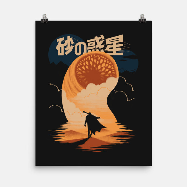 Japanese Dune-none matte poster-estudiofitas