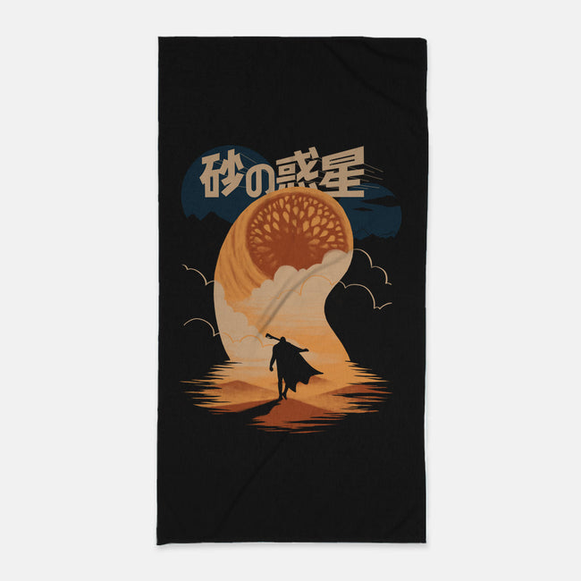 Japanese Dune-none beach towel-estudiofitas
