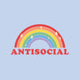 Antisocial-none polyester shower curtain-Thiago Correa