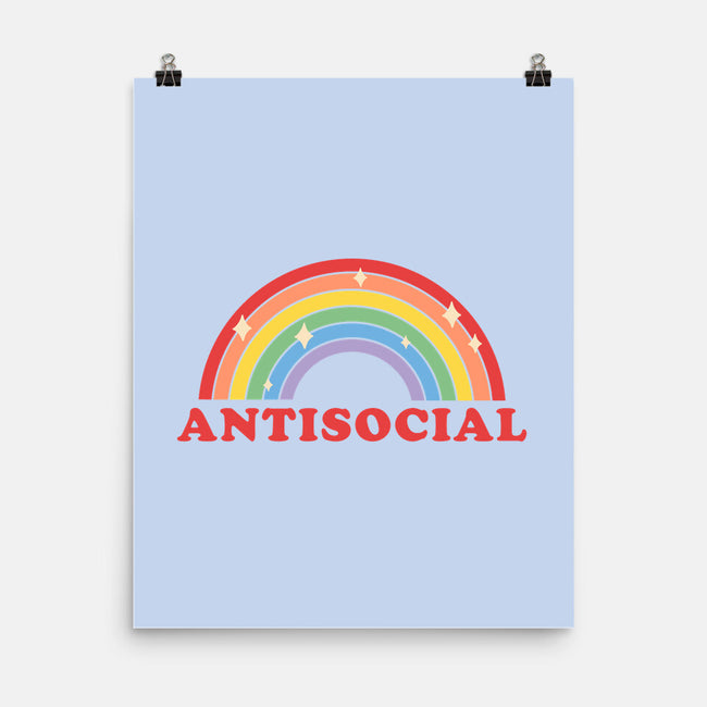 Antisocial-none matte poster-Thiago Correa