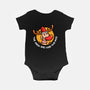 The Mask Goes Over Your Nose-baby basic onesie-Wenceslao A Romero