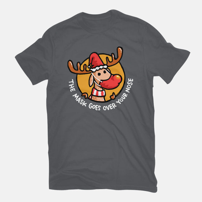 The Mask Goes Over Your Nose-unisex crew neck sweatshirt-Wenceslao A Romero