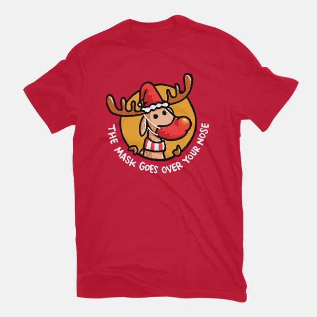 The Mask Goes Over Your Nose-unisex crew neck sweatshirt-Wenceslao A Romero