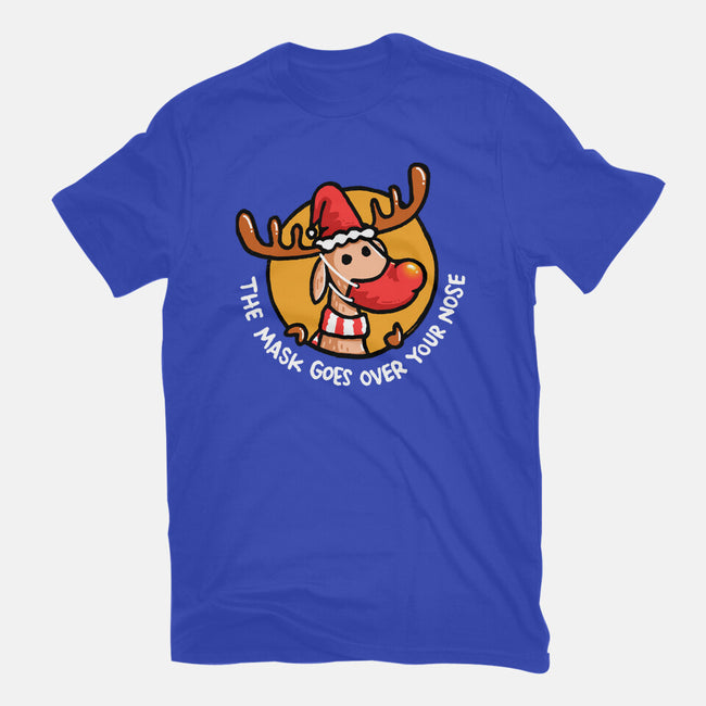 The Mask Goes Over Your Nose-unisex basic tee-Wenceslao A Romero
