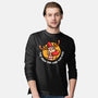 The Mask Goes Over Your Nose-mens long sleeved tee-Wenceslao A Romero