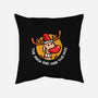 The Mask Goes Over Your Nose-none removable cover w insert throw pillow-Wenceslao A Romero
