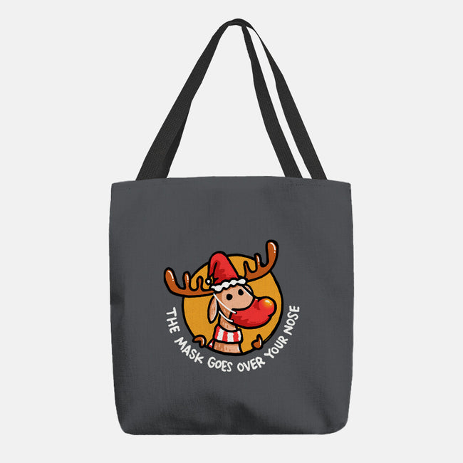 The Mask Goes Over Your Nose-none basic tote-Wenceslao A Romero